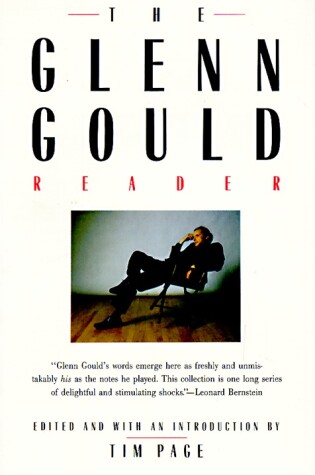 Cover of Glenn Gould Reader