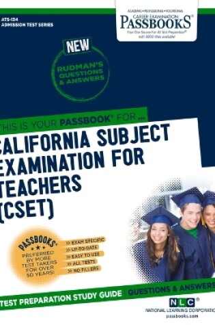 Cover of California Subject Examination for Teachers (Cset) (Ats-134)