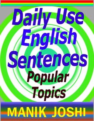 Book cover for Daily Use English Sentences : Popular Topics