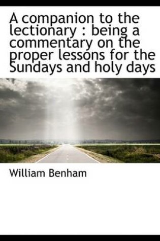 Cover of A Companion to the Lectionary