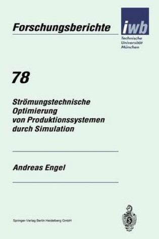 Cover of Stroemungstechnische Optimierung Von Produktionssystemen Durch Simulation