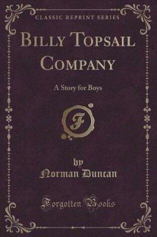 Cover of Billy Topsail Company