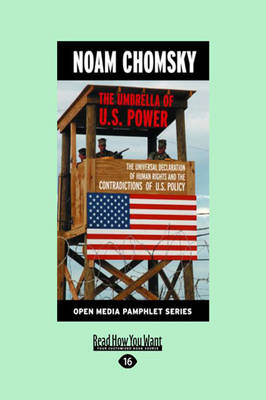 Book cover for The Umbrella of U.S. Power (the Universal Declaration of Human Rights and the Contradictions of U.S. Policy)