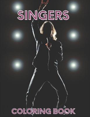 Book cover for singers coloring book