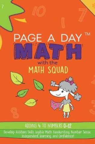 Cover of Page a Day Math Addition Book 4