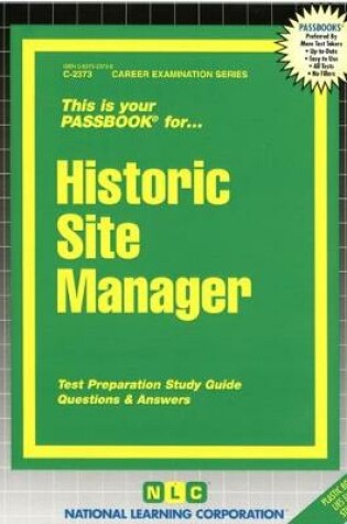 Cover of Historic Site Manager