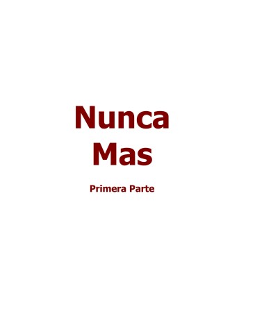 Book cover for Nunca Mas