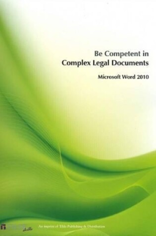 Cover of Be Competent in Complex Legal Documents