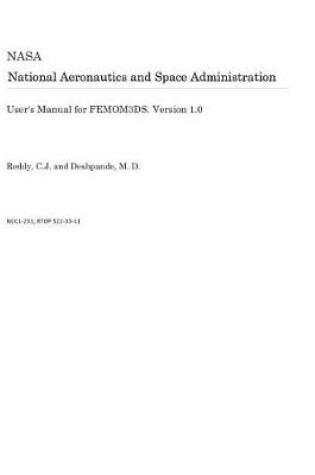 Cover of User's Manual for Femom3ds. Version 1.0