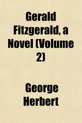 Book cover for Gerald Fitzgerald, a Novel (Volume 2)