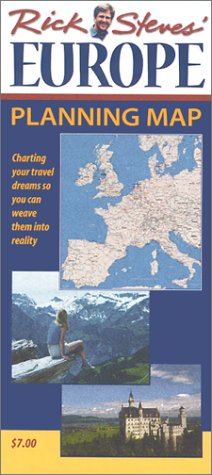 Book cover for Rick Steves Europe Planning Map