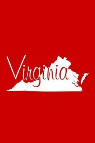 Cover of Virginia - Red Lined Notebook with Margins