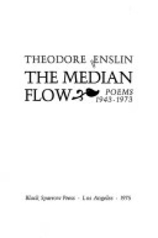 Cover of Median Flow