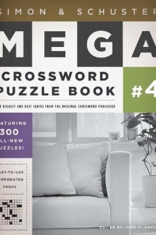 Cover of Simon & Schuster Mega Crossword Puzzle Book #4