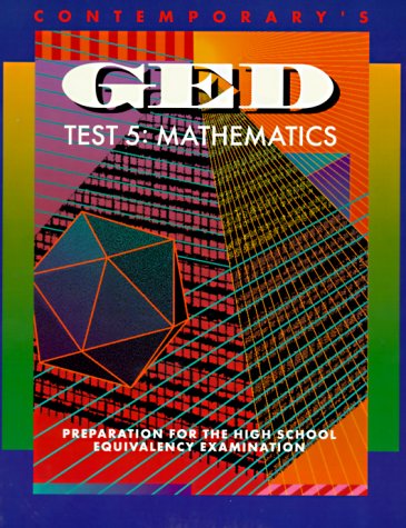 Book cover for Contemporary's GED Test 5: Mathematics