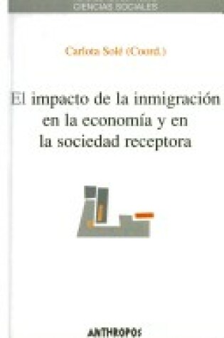 Cover of El Impacto de Inmigracion En Economia y Sociedad