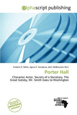 Cover of Porter Hall
