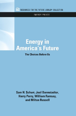 Book cover for Energy in America's Future