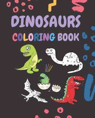 Book cover for Dinosaurs Coloring Book