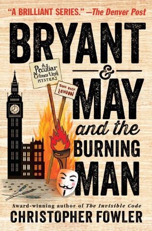 Cover of Bryant & May and the Burning Man