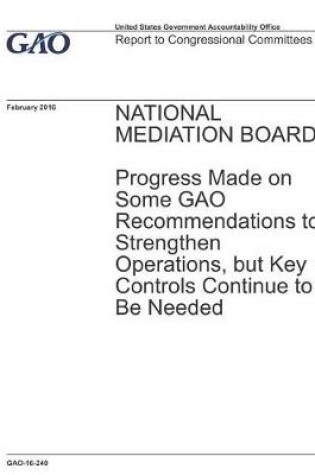 Cover of National Mediation Board