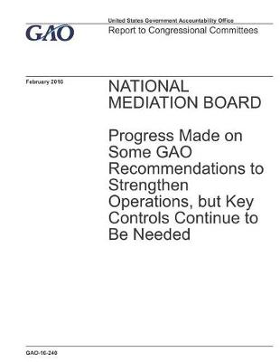 Book cover for National Mediation Board