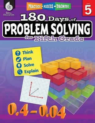 Cover of 180 Days of Problem Solving for Fifth Grade