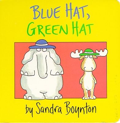 Book cover for Blue Hat, Green Hat