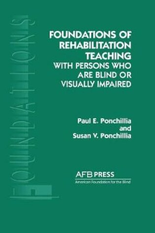 Cover of Foundations of Rehabilitation Teaching