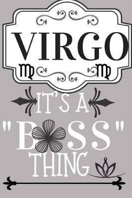 Book cover for Virgo- It's a Boss Thing