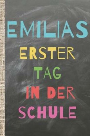 Cover of Emilias erster Tag in der Schule