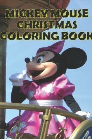 Cover of Mickey Mouse Christmas Coloring Book