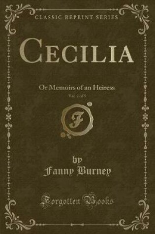 Cover of Cecilia, Vol. 2 of 5