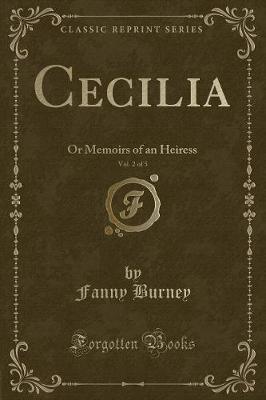 Book cover for Cecilia, Vol. 2 of 5