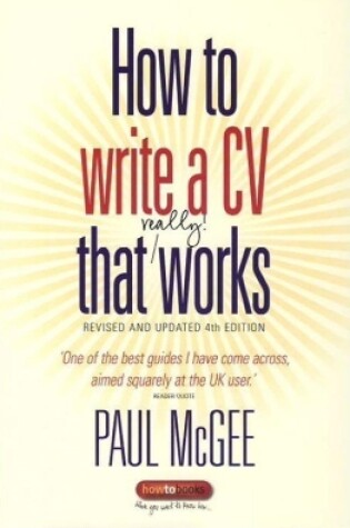 Cover of How to write a CV that really works