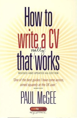 Book cover for How to write a CV that really works