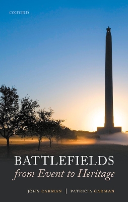 Book cover for Battlefields from Event to Heritage