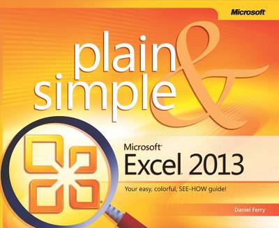 Cover of Microsoft Excel 2013 Plain & Simple