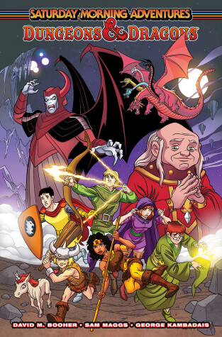 Book cover for Dungeons & Dragons: Saturday Morning Adventures