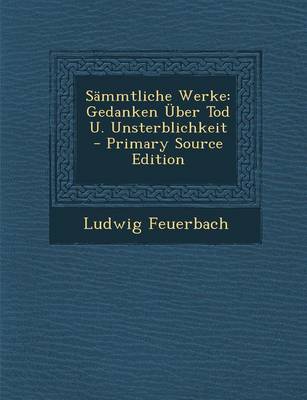 Book cover for Sammtliche Werke