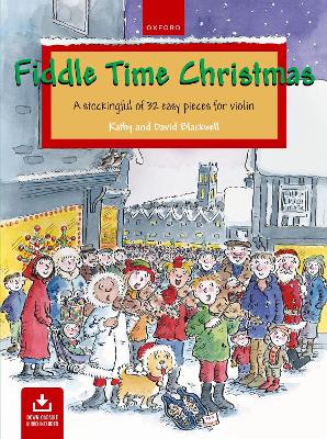Book cover for Fiddle Time Christmas