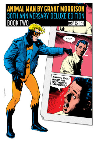 Cover of Animal Man by Grant Morrison Book Two Deluxe Edition