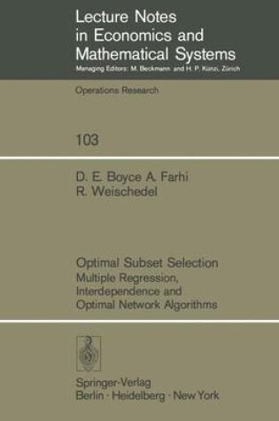 Cover of Optimal Subset Selection