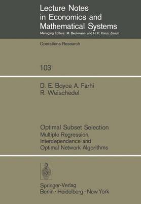 Cover of Optimal Subset Selection