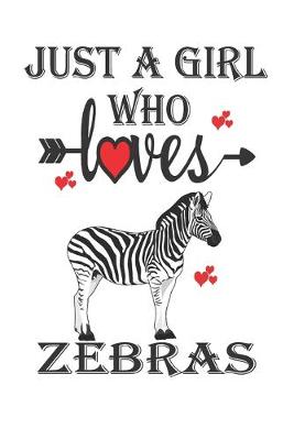 Book cover for Just a Girl Who Loves Zebras
