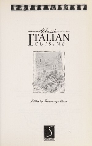 Book cover for Classic Italian Cuisine