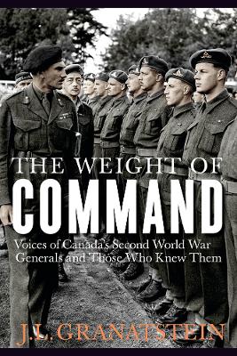 Book cover for The Weight of Command