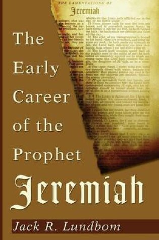 Cover of The Early Career of the Prophet Jeremiah