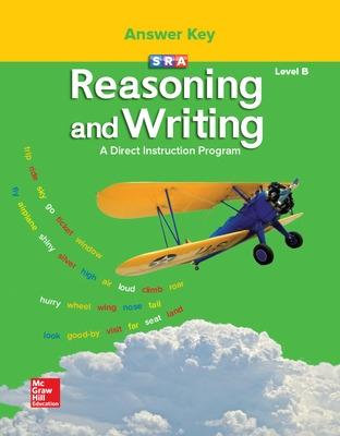 Cover of Reasoning and Writing Level B, Grades 1-2, Additional Answer Key