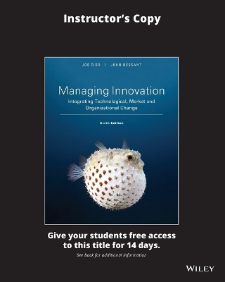 Book cover for Managing Innovation 6e - Integrating Technological, Market and Organizational Change Evaluation Copy